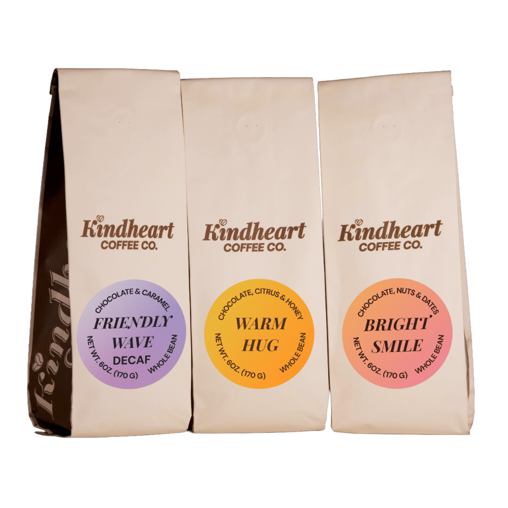 Sampler Box Set - Try Multiple Blends - Kindheart Coffee Co.